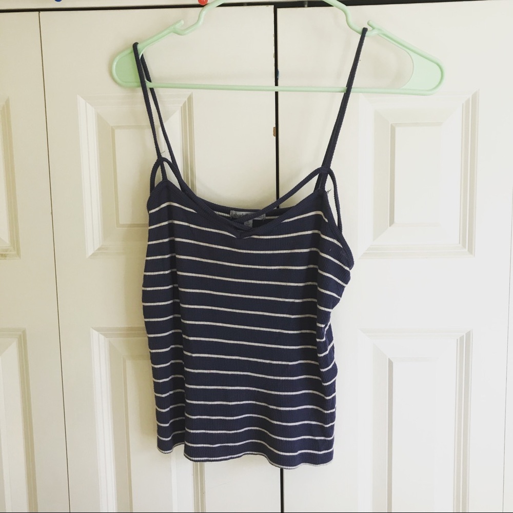 Navy Blue Tank Top